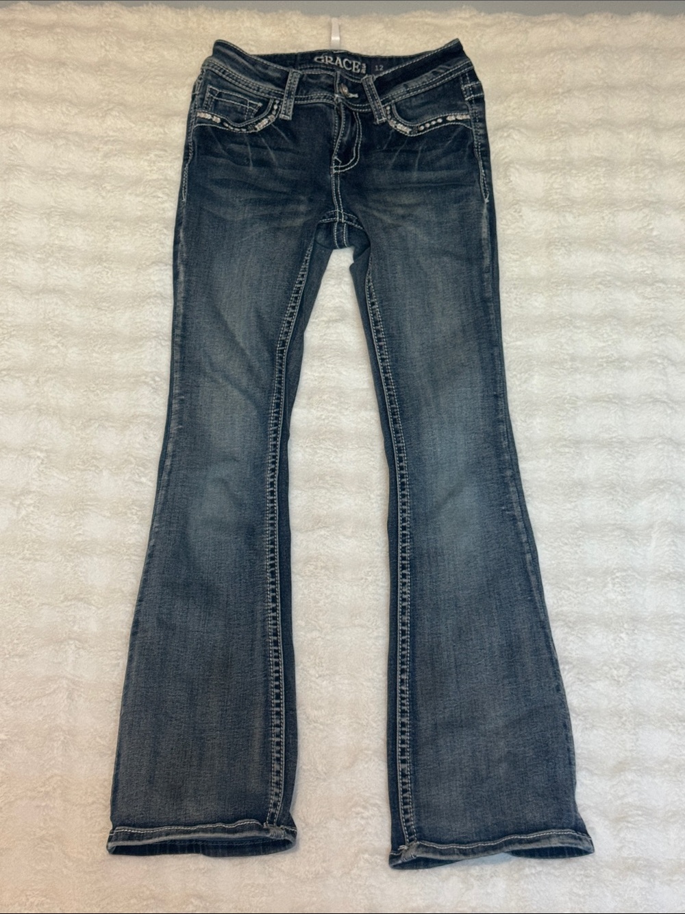 Grace in La Size 12 Jeans Horse Embellishments
